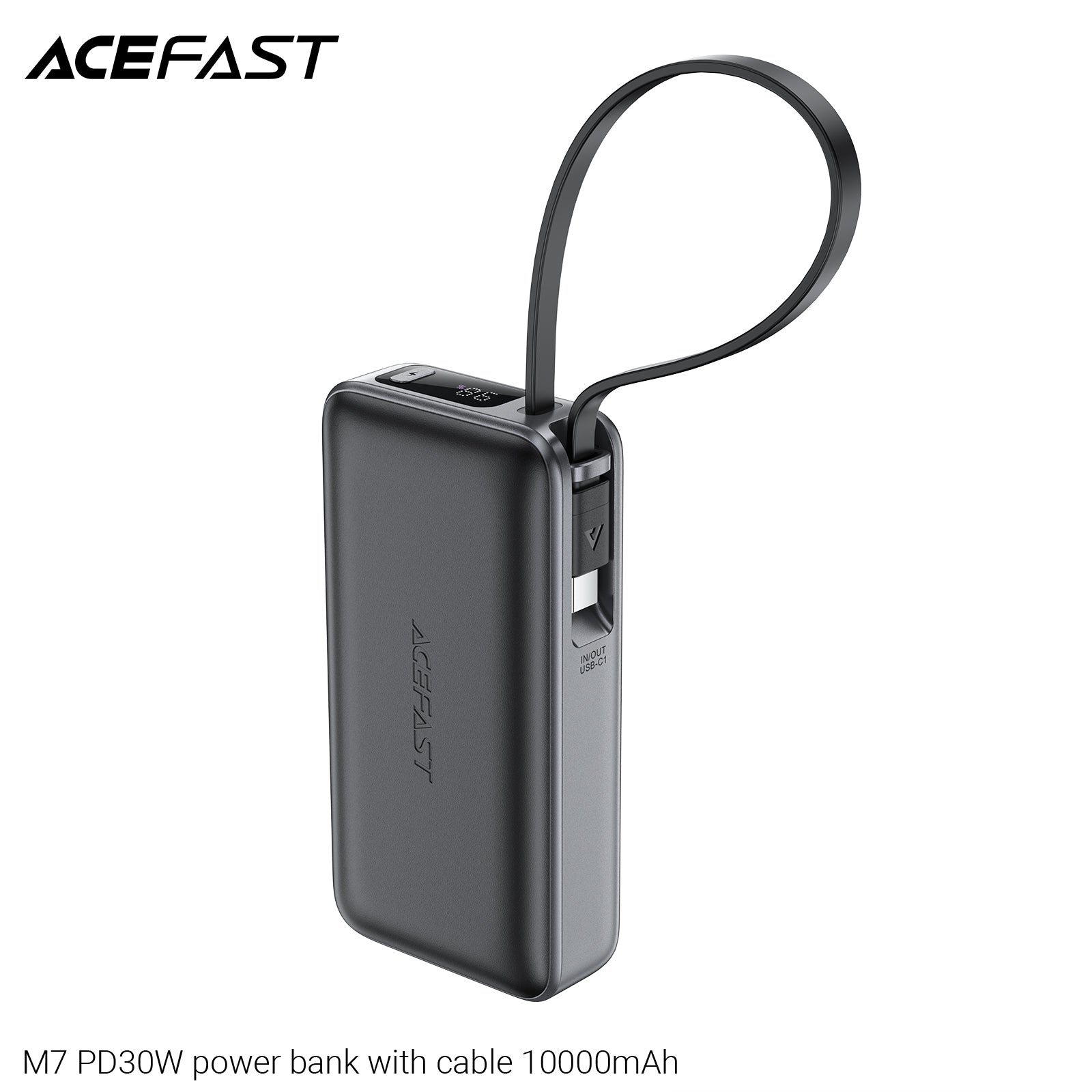 ACEFAST M7-10000 PD30W Power Bank With Cable