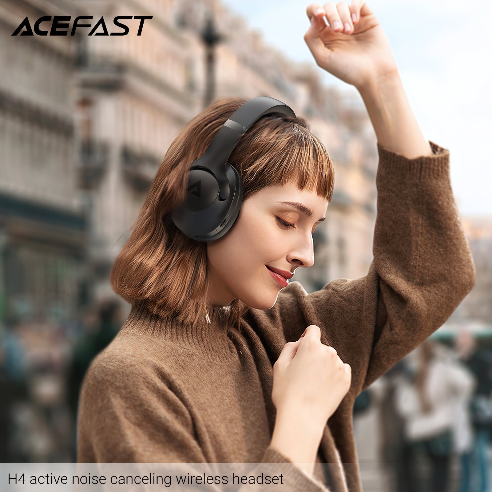 ACEFAST H4 Active Noise Canceling Wireless Headset